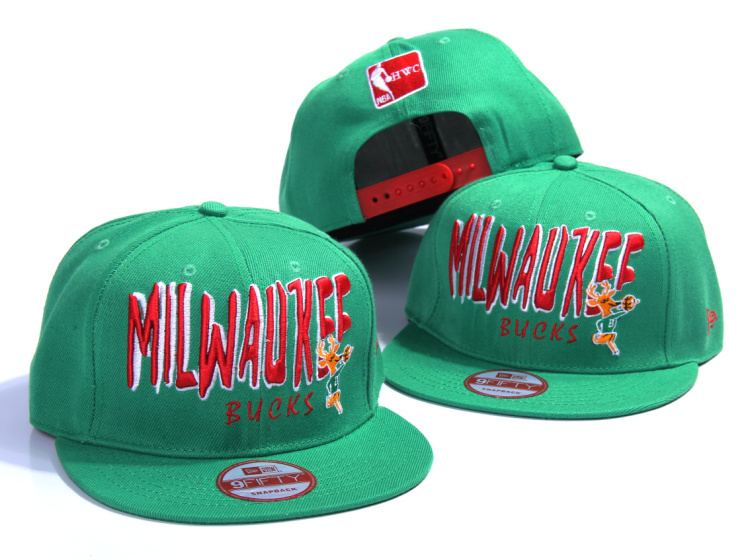 NBA Milwaukee Bucks NE Snapback Hat #02